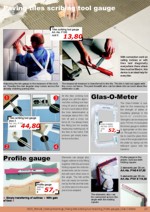 Tile Scribing Tool; Profile Gauge; Glas-O-Meter