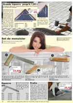 �querre grand jusqu�� 1,95 m; Set de charpentier; Alu-�querre; Angle de laser