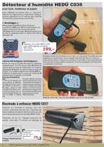 Hygrom�tre 2 appareils en 1; Hygrom�tre pour le bois