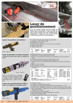 Laser de positionnement; Thermom�tre infrarouge; DigiScan 3-en-1