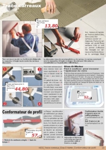 Gabarit de carreau; Palpeur; Glas-O-Meter