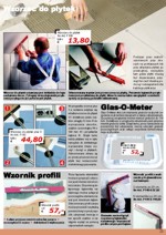 Wzorzec do płytek; Glass-O-Meter; Wzornik profili