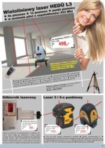 W ieloliniowy laser HED� L3; Odbiornik laserowy; Laser 3 i 5-o punktowy