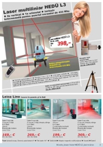 Laser multiliniar HED� L3; Leica Lino Laser �n puncte sau �n linii