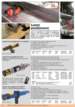 Laser pozi�ionare; Termometru infrarosu; DigiScan 3-�n-1