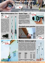 Contador de piezos manual; Mira telescopica 5 m; Sonic Tape; Forc�pula para paredes; Metro telescopico