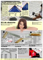 �ngulo grande hasta 1,95m; Kit de ebanista; Escuadra en aluminio; �ngulo laser