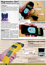 Hygr�metro 2 in1; Hygr�metro para madera