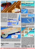 Escuadra Alpha Mikro, Mini, Classic, Maxi; Escuadra de grados; Escuadra para escalas; Regla a ristel