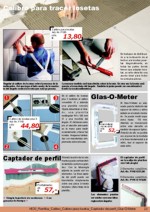 Calibro para tracer losetas; Glas-O-Meter; Captador de perfil