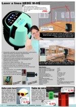 Laser a l�nea HED� M-IIS; Gafas para laser; Tabla de mira