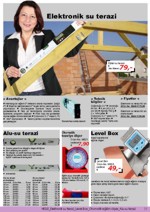 Elektronik su terazi; Alu-su terazi; Otomatik tesviye �l�er; Level Box