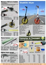 Mezura 100 m�e kadar; Uzakl�k �l�er; �l�me kamas�; Dijital �l�� s�rg�; Talmeter & Talstabil