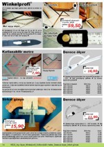 Winkelprofi; Katlanabilir metre; Derece �l�er; Sirkaf g�nye; Derece �l�er
