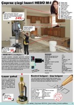 �apraz �izgi lazeri HED� M-I; Lazer �akul; Kontrol belgesi - �ap belgesi