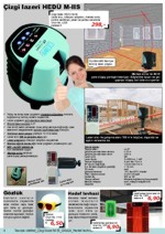 �izgi lazeri HED� M-IIS; G�zl�k; Hedef levhasi