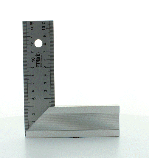 Unghi din aluminiu 15 cm