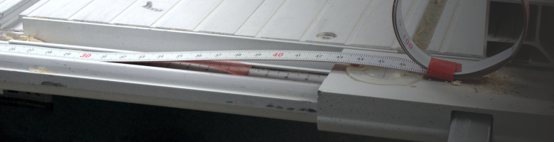 Tape measures/measuring rods