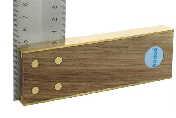 Joiner's square walnut 250 mm stainless steel blade 45 mm