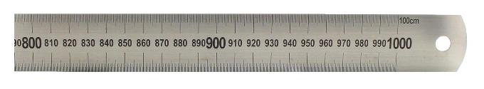 Steel ruler 100 cm
