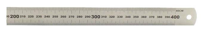Steel ruler 40 cm