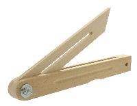 falsa squadra in legno di faggio