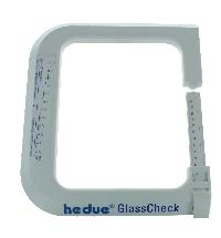 Instrumento de medição de vidro hedue GlassCheck 