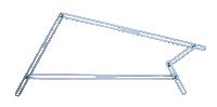 Calibro per riparazione scale con 13 guide in alluminio