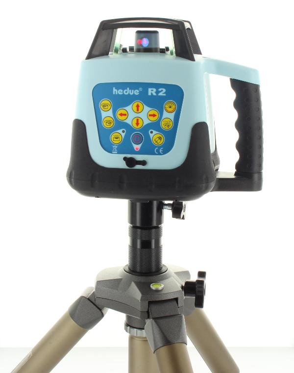 Rotationslaser hedue R2 klasse II med modtager E3