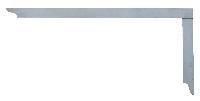 Tømrervinkel hedue ZP 600 mm
