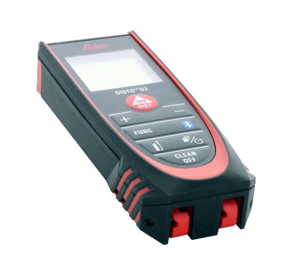 Laser-Entfernungsmesser Leica Disto D2 mit Bluetooth® Smart