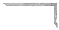 Carpenter's square hedue ZP 1000 mm with mm scale type A and marking holes