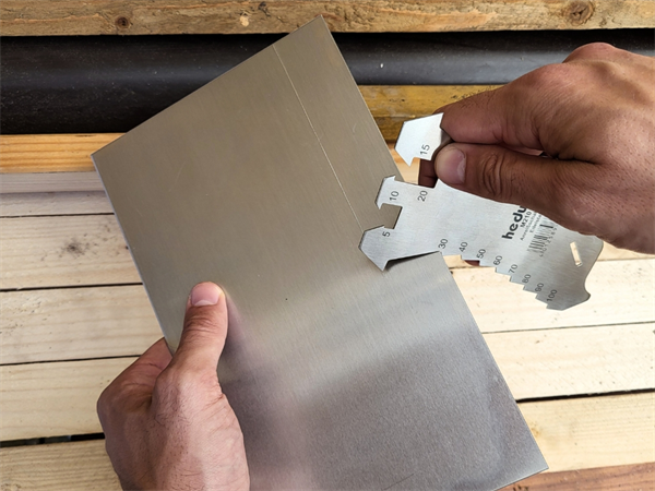 Marking template (marking aid) round shape