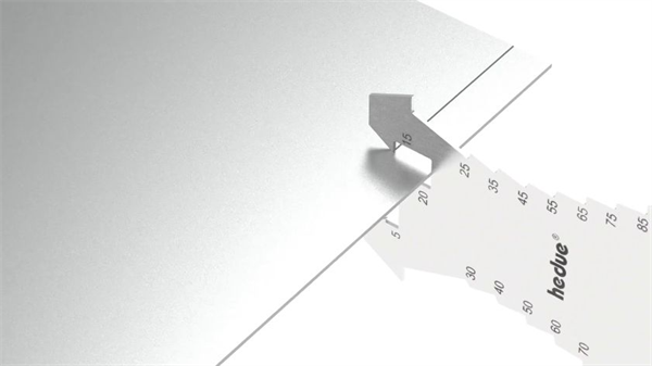 Marking template (marking aid) straight shape