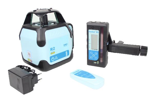 Rotation laser hedue R2 in systainer with receiver E4