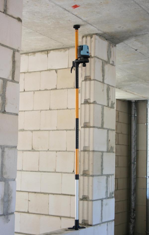 Telescopic support pole 340 cm