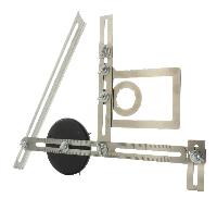 gabarit de traçage pour carrelage avec kit d'extension