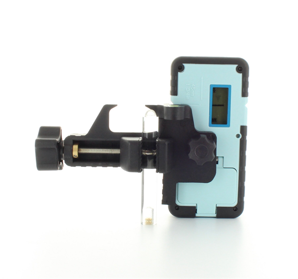 Morsetto per ricevitori laser hedue E2 ed E3