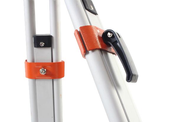 Treppiede livellatore in alluminio 105 cm hedue NS1