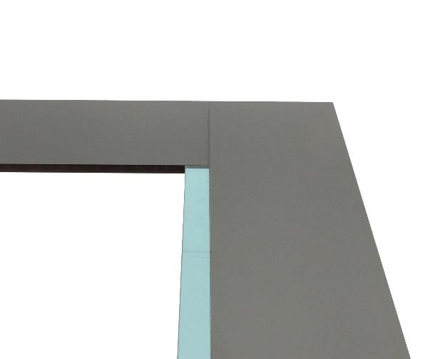 Glassvinkel 800 mm