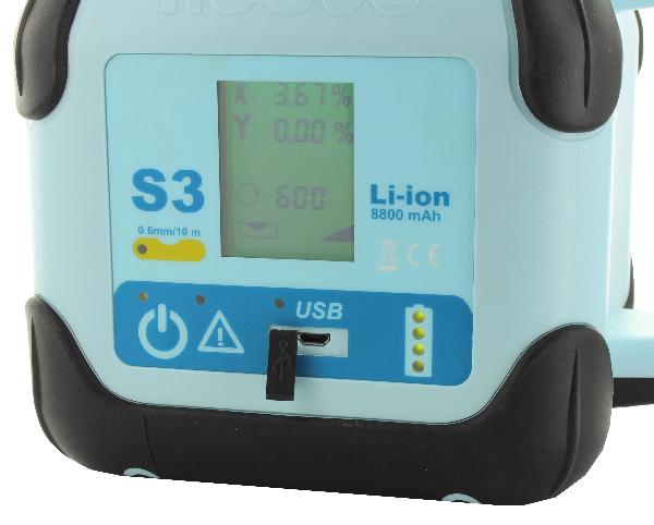 Rotasjonslaser hedue S3 i systainer med mottaker E3