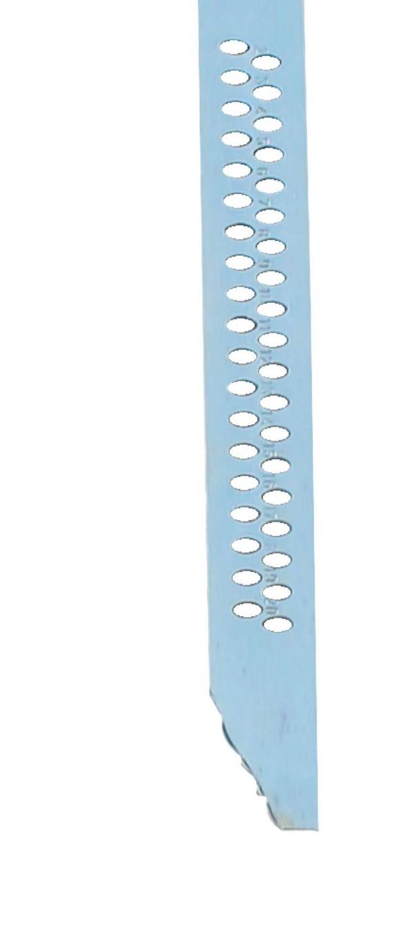 Tømrervinkel hedue ZK 1000 mm med merkehull
