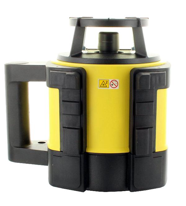 Leica Rugby 810 roterende laser met Li-Ion batterij, lader en Rod-Eye 140 Classic