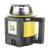 Leica Rugby 810 roterende laser met Li-Ion batterij, lader en Rod-Eye 140 Classic