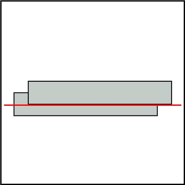 Positioneerlaser ZM18, 635 nm (rood), 5 mW, lijnoptiek 90°