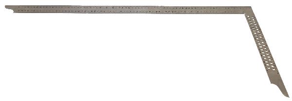 Kątownik stolarski hedue ZE 800 mm z otworami perforowanymi od 10 mm