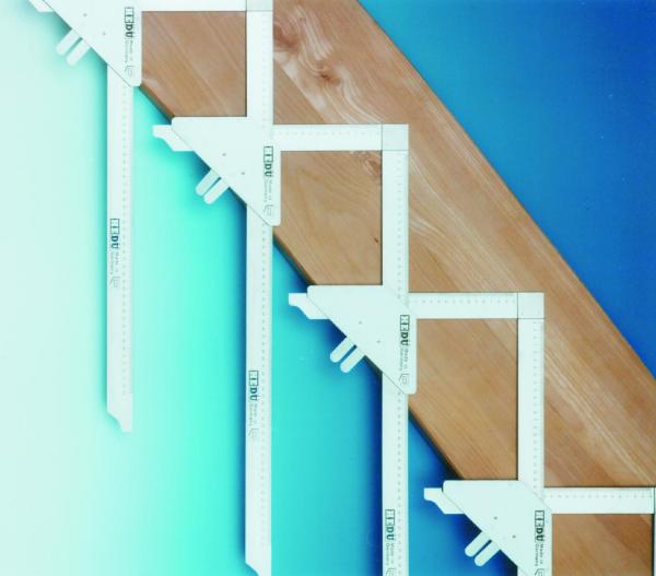 Esquadro de marcação para escadas pacote básico 7 + 8