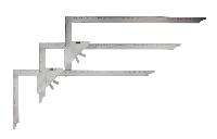 Esquadro de marcação para escadas pacote básico 7 + 8