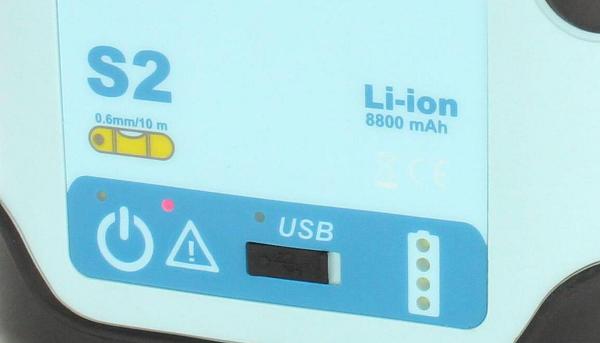 Hedue de laser rotativo S2 em systainer com recetor E3