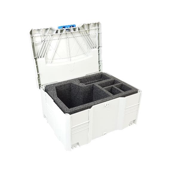 Hedue de laser rotativo S3 em contentor de sistema com recetor E4